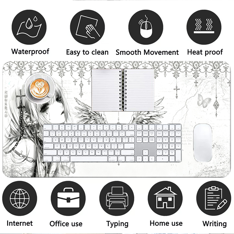 Deri Mousepad Siyah Beyaz Anim - Home Office Pc incelemesi ve fiyatı