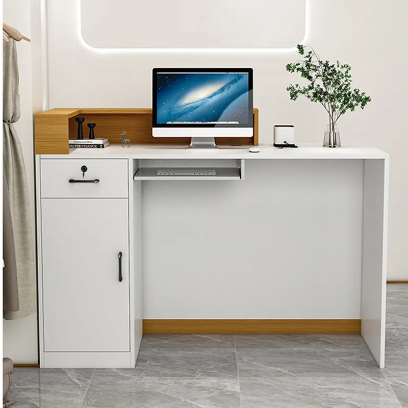 Özel Tasarım Ahşap Otel Reseps - Home Office Hidden Desk incelemesi ve fiyatı