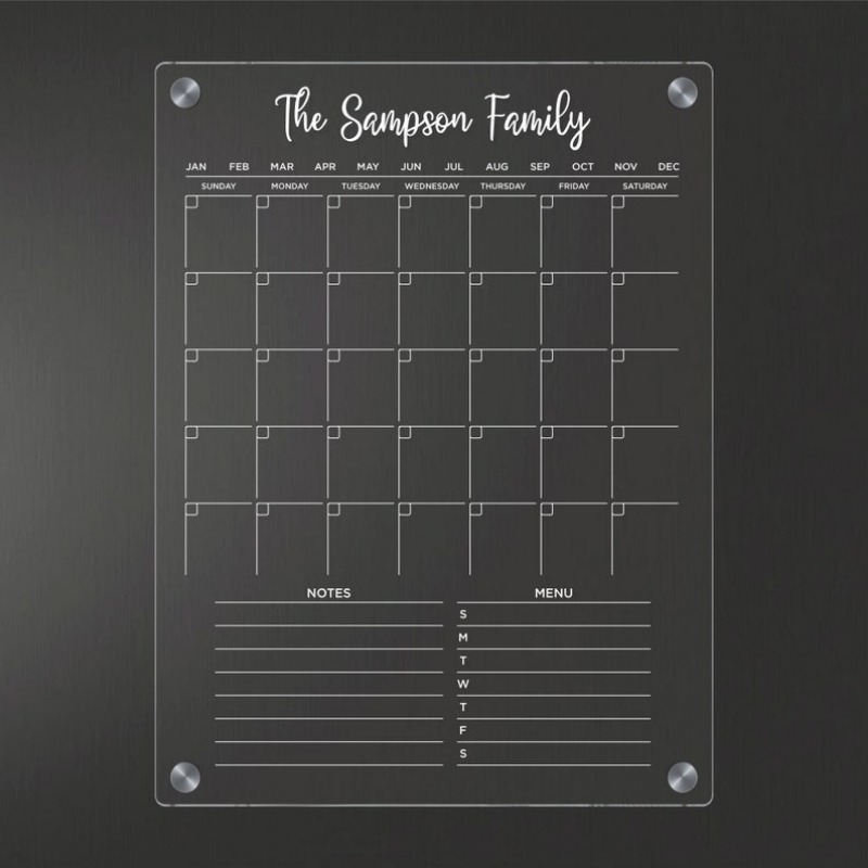 Akrilik Buzdolabı Takvimi, Man - Magnetic Calendar Board incelemesi ve fiyatı