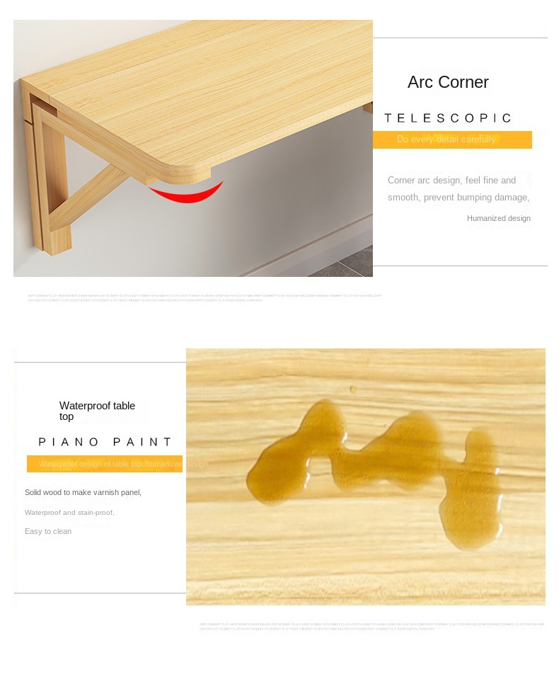 Masif Ahşap Katlanır Duvar Mas - Home Office Ikea incelemesi ve fiyatı