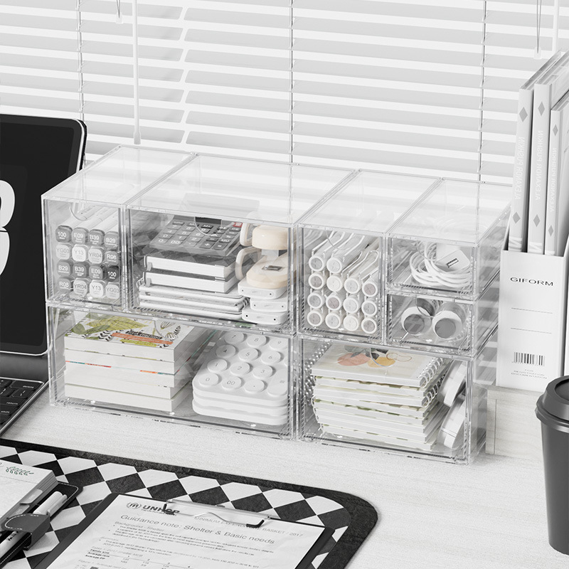 Akrilik İstiflenebilir Organiz - Office Drawer Organizer incelemesi ve fiyatı
