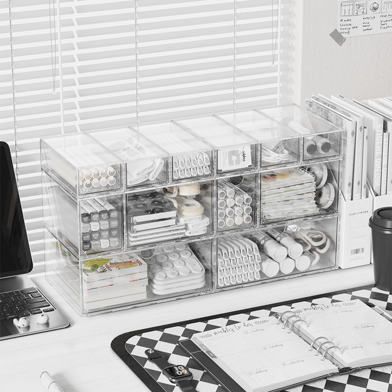 Akrilik İstiflenebilir Organiz - Office Drawer Organizer incelemesi ve fiyatı